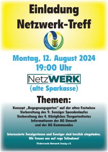Netzwerk Einladung August 2024