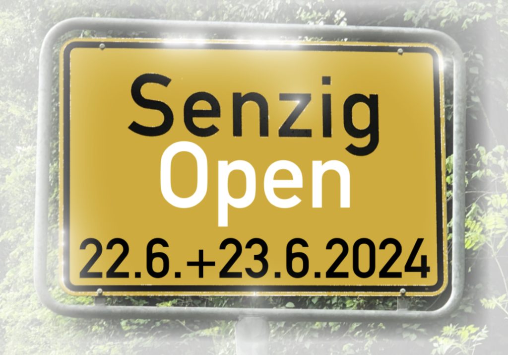 Senzig Open 2024 - Ortsschild
